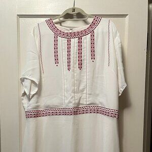 NWT ASOS Curve embroidered dress